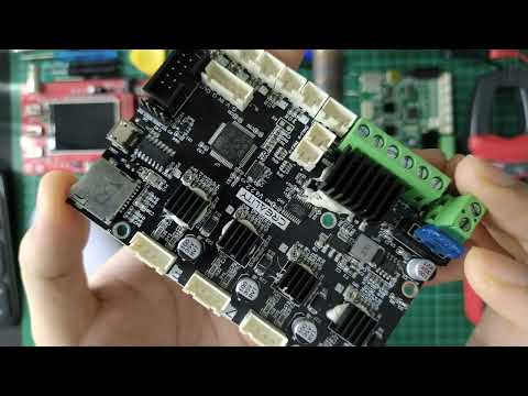 VLOG EN: CREALITY V4.2.2 MAINBOARD DISASSEMBLY / TEARDOWN FUSE POWER REGULATOR VREF