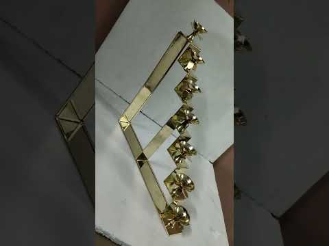 Brass 7 step diya stand | Available on IndiaMART