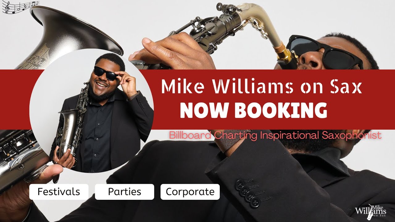 Promotional video thumbnail 1 for Mike Williams on Sax
