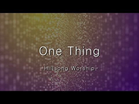One Thing video