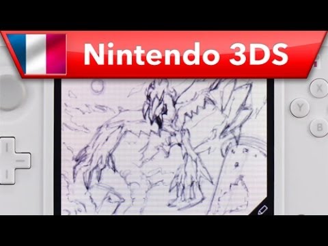 Pokemon Art Academy - Bande annonce Yveltal (Nintendo 3DS)