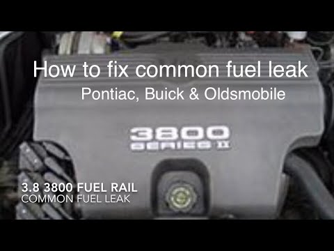 Fixed it!!! Common fuel rail leak on 3.8 3800 Pontiac, Buick Oldsmobile