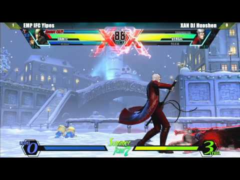 UMVC3 EMP IFC Yipes vs XAN DJ Huoshen  - Summer Jam 7 Tournament