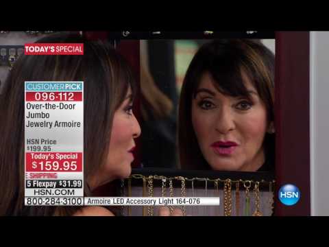 HSN | Storage & Organization featuring Jewelry Armoire 02.13.2017 - 03 PM