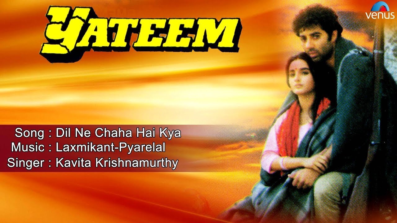 Dil Ne Chaha Hai Kya Lyrics | Yateem | Kavita Krishnamurthy | Laxmikant Pyarelal