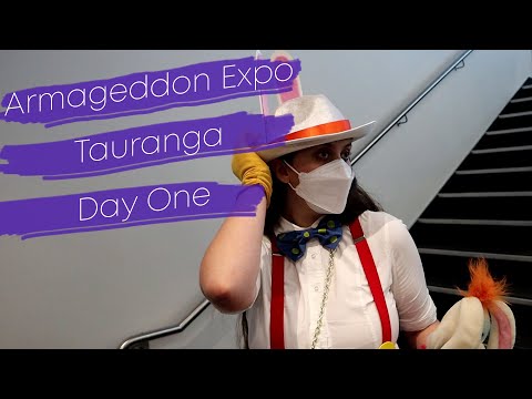 Tauranga Armageddon Expo 2022 Day One - Jylari Vlogs