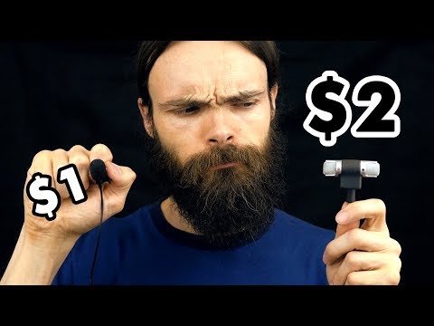 $1 Microphone Vs $2 Microphone ASMR (10 triggers)