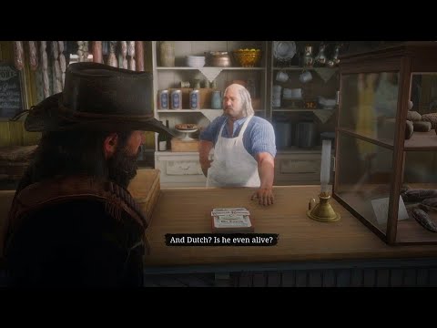 Pearson Asks John About Dutch Sadie Arthur & Other Gang Members (Hidden Dialogue) - RDR2