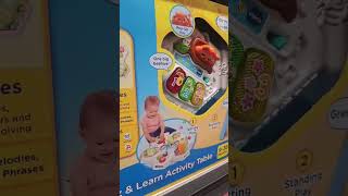 Buzz & Learn Activity Table #vtech #adorable  #interactivelearning #ytshorts