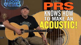Video thumbnail for PRS knows how to make an Acoustic! - PRS SE Tonare T55e by MooreMusicGuitars