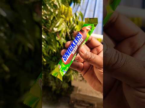 New Chocolatey Kesar Pista Snickers❤️😋