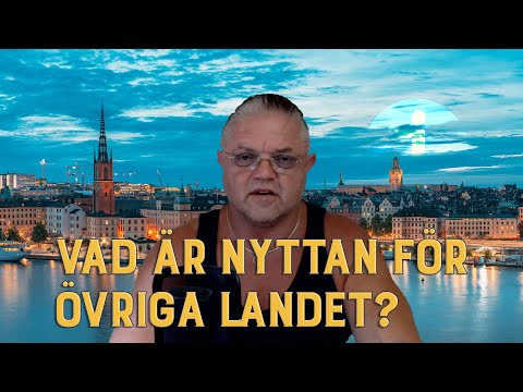 Carl Norberg 2020-06-26 - Vad bidrar Stockholm med som gynnar övriga landet?
