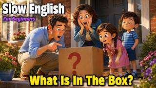 What's in the Box  Easy English Listening Story A2 Level