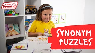 Synonym Puzzles synonyma v angličtině puzzle s obrázky