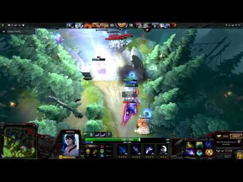 Wagamama Mirana 6600 Ranked Gameplay - video pro gameplay in dota 2