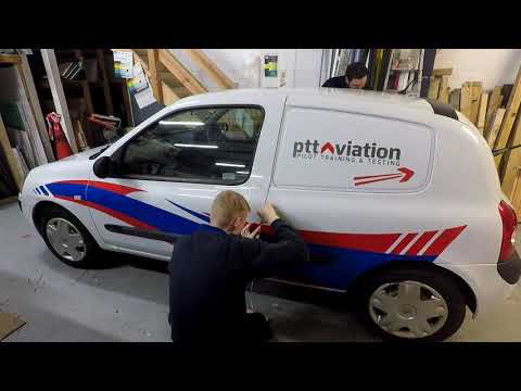 PTT Aviation Livery - By Simply Stripes Signmakers