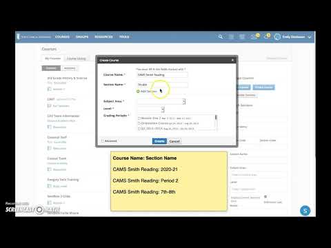 Schoology Create A Course