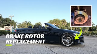 Replace Brake Rotors & Pads | BMW 335i | E93
