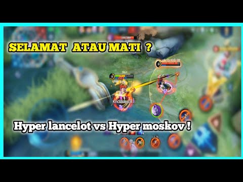 Main Lancelot free style ! gameplay lancelot mobile legend ! lock moskov sampe jadi feeder 😅
