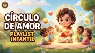 Playlist Gospel Infantil 💛 Música Cristã Infantil para Círculo de Amor | BIBLIATOON