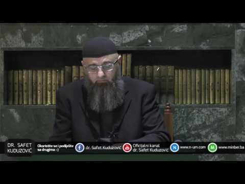 Preokupiranost Dunjalukom umrtvljuje srca_dr. Safet Kuduzović