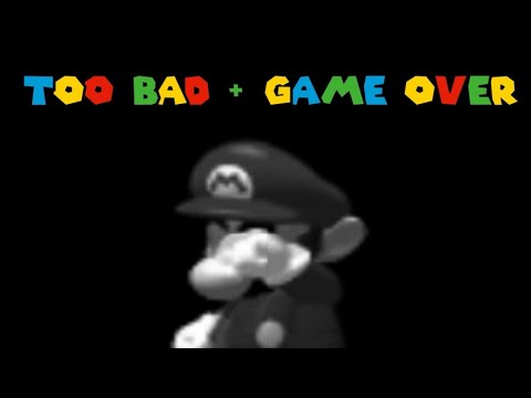 All Theme Too Bad + Game Over | All Super Mario [720p] | 1983 - 2024