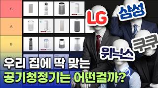공기청정기 정리로 엑셀 파일 용량만 44MB. 책임지고 정리했습니다.