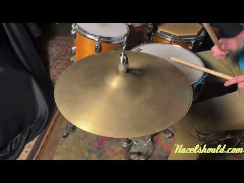 Vintage Zildjian 1960s New Beat 14” Hihats 912 1284 g LIGHT! AMAZING Tone! EARLY NEW BEATS image 6