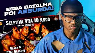 (VIRADA HISTÓRICA!🤯) BLACK PANTER, OKAI E GLAUBIN X MARIA, JEFFE E R.E | React | Seletiva BDA10 Anos