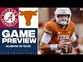 College Football Week 2: No. 1 Alabama vs Texas FULL GAME PREVIEW I CBS Sports HQ