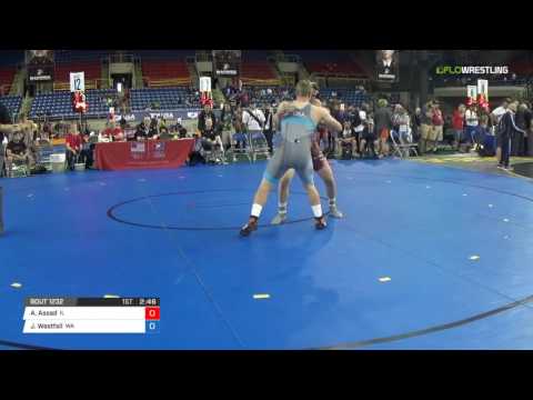 Cadet GR 170 Round of 16 - Abe Assad (IL) vs. Jacob Westfall (WA)