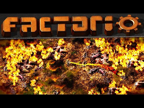 Burn the Bugs, Burn the Trees, BURN IT ALL!  - Factorio 1.0 Let’s Play Ep 4