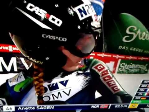 Anette Sagen 83,5m in Ramsau 14/12 2012/13