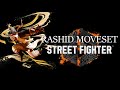 Street Fighter 6 Rashid Moveset Full Video Move List
