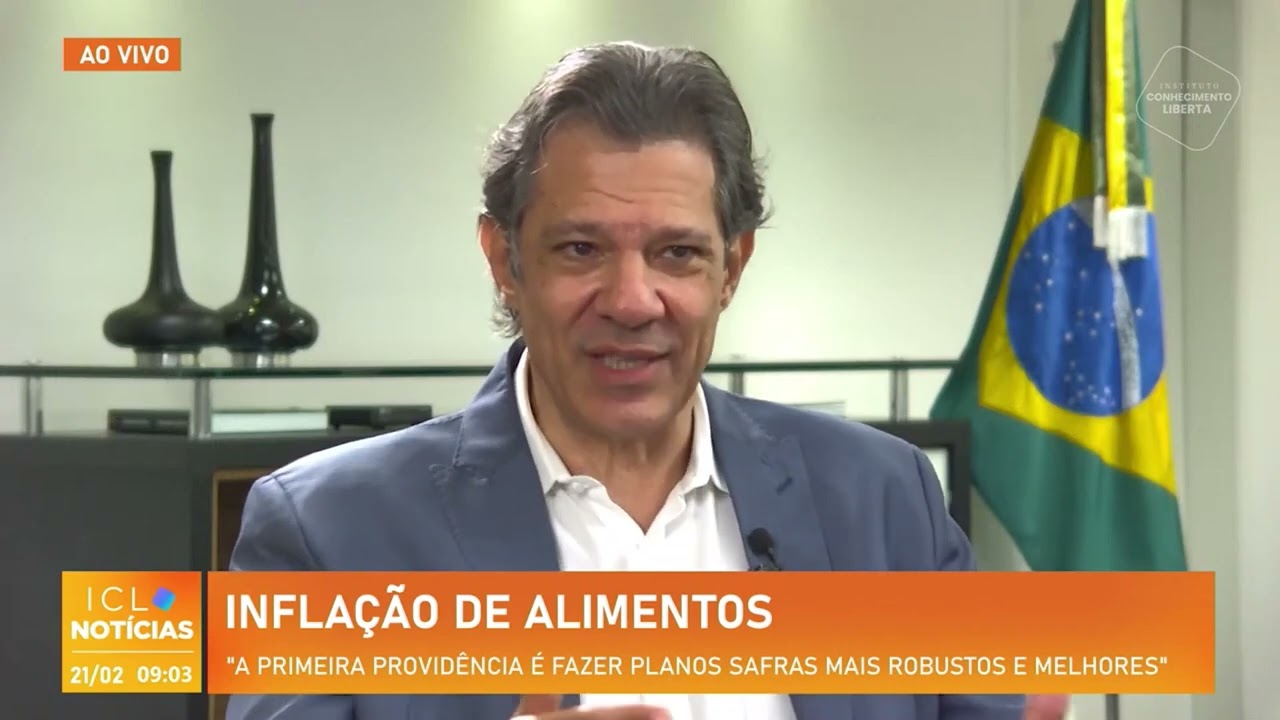 Haddad detalha estratégias do governo para reduzir o preço dos alimentos
