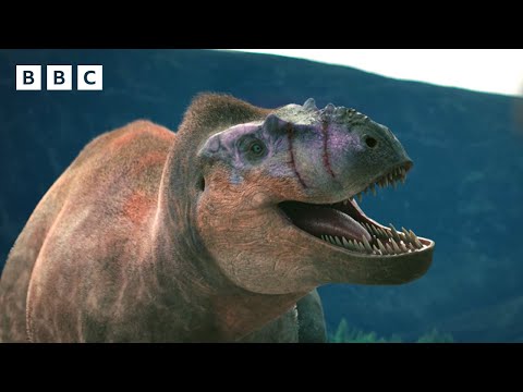 Prehistoric Pursuit: Albertosaurus vs Edmontosaurus | Walking With Dinosaurs - BBC