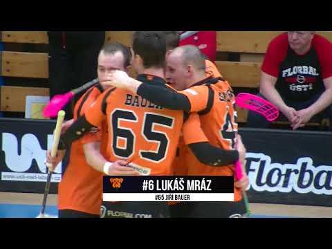 Highlights Tipsport Superligy - Play-down: Florbal Ústí - itelligence Bulldogs Brno 3:6