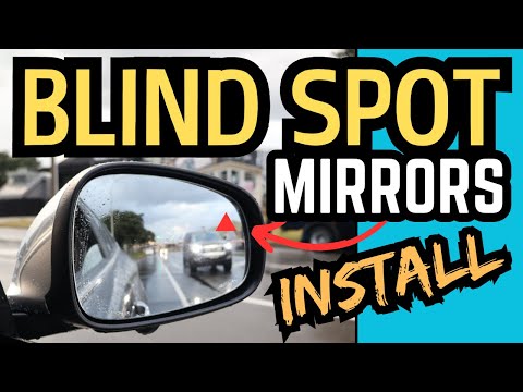 How to Install Blind Spot Mirrors and a Blind Spot Sensor Monitoring System 77Ghz