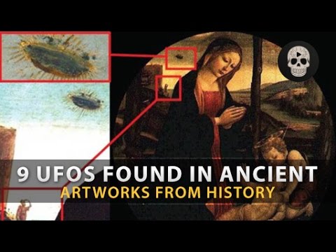 9 Mysterious UFOs Found in Ancient Art