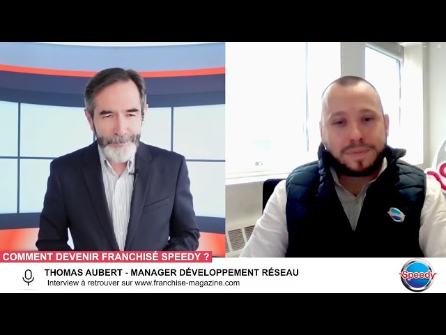 Speedy : comment devenir franchisé du réseau ?