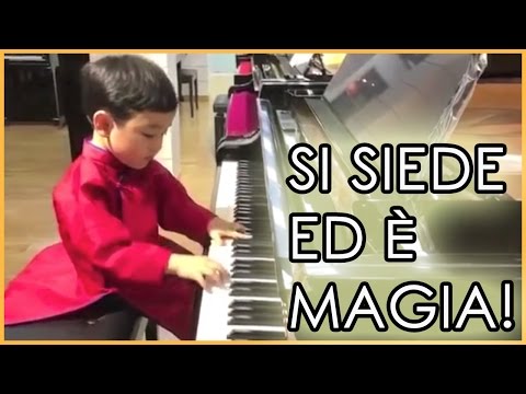 Top Talent! IL Web Si Emoziona: Bambino suona il Pianoforte e...
