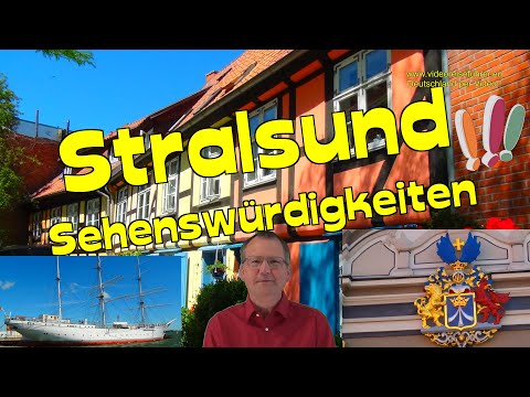 Stralsund🌅🚢🏰🏛🐟🐟Sehenswürdigkeiten * Videoreiseführer*sights* Videorundgang🐧🦆🦢 Mecklenburg-Vorpommern