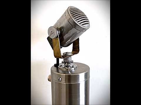 Vintage 1930's Telefunken Bottle Microphone, working reproduction/dynamic (A) image 12