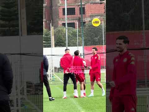 زياش ينهزم في التحدي وسط أجواء مرحة من تدريبات الوداد