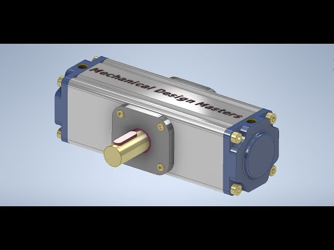 Design of Pneumatic Rotary Actuator - Mechanism of Rotary Actuator - Pneumatic Rotary Actuator