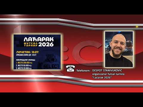 FONO: Despot Stanivuković - FUTSAL TURNIR LAĆARAK 2026.