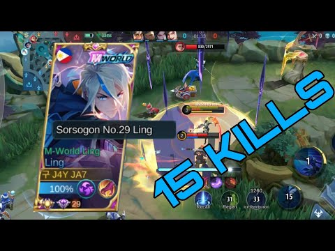 BREAK IT/MLBB Ling gameplay