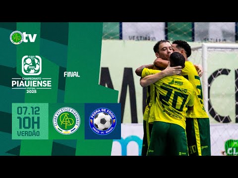 ATLÉTICO PIAUIENSE X PEDRA DE FOGO | FINAL | CAMPEOANATO PIAUIENSE 2025