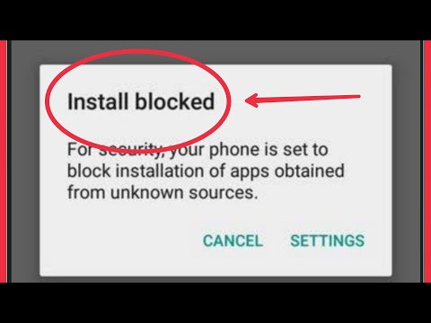 How To Fix Install Blocked  Problem Solve in Android