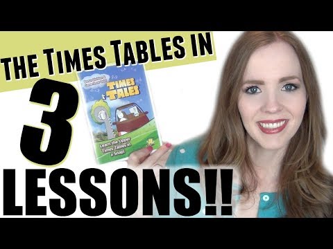 TEACH YOUR CHILD TIMES TABLES FAST & EASY! | My 7 Year Old Learned the Times Tables in 3 Lessons! Video